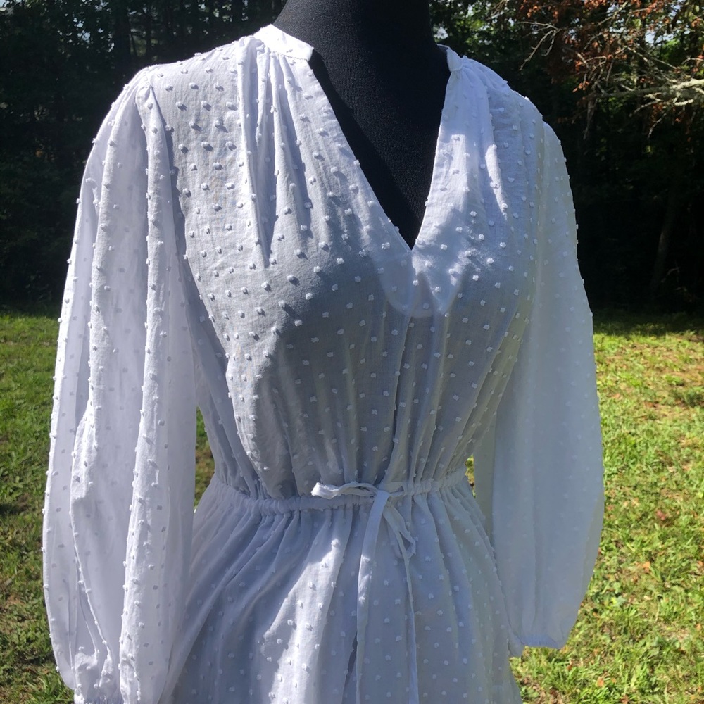 Brand New White Cotton Dress